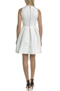 TED BAKER-Μίνι αμάνικο φόρεμα με πέρλες TED BAKER MILLIEA λευκό 